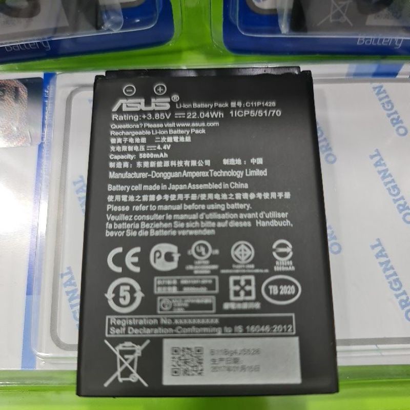 battery batrai baterai Asus zenfone 2 laser 5.0