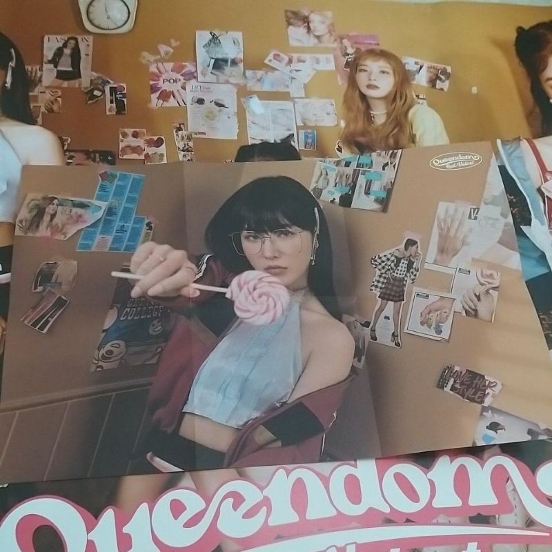 Folded Poster FP Wendy Queendom Case ver Red Velvet