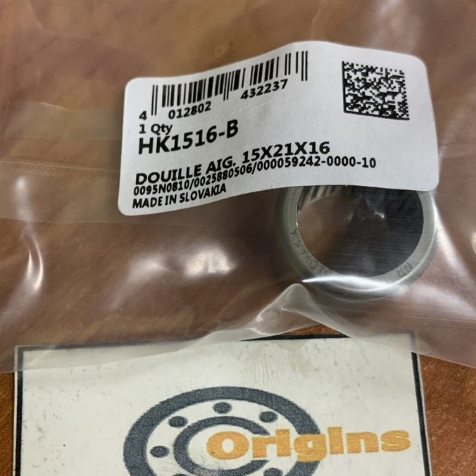 NEEDLE BEARING HK 1516 INA ORIGINAL HK1516-B