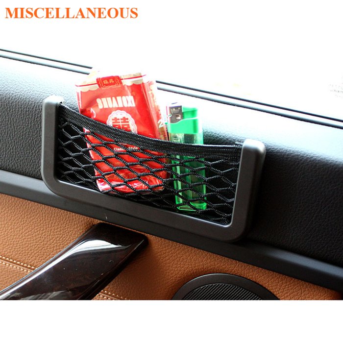 

LARGE NET POCKET, KANTONG JARING PENYIMPAN HAPE, KOIN, PULPEN, KERTAS
