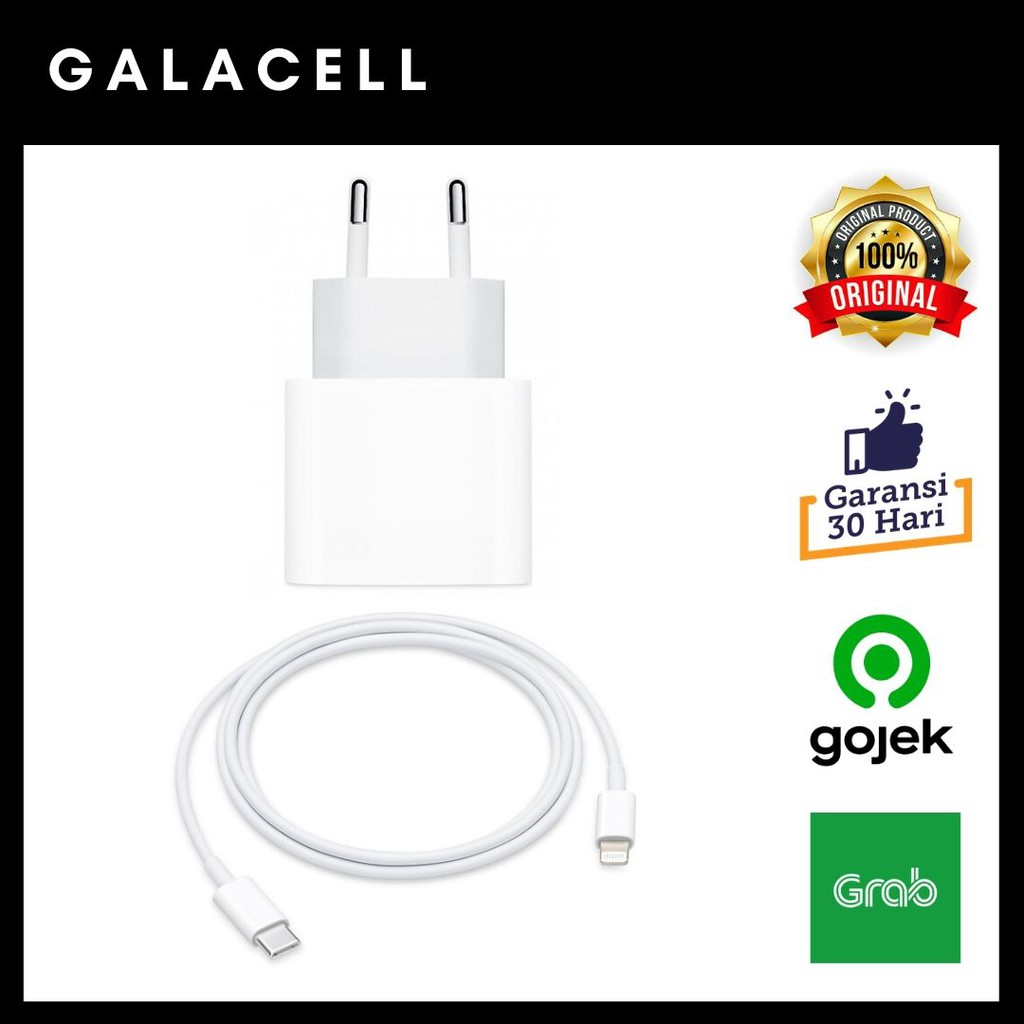 Charger iPhone 18W Fast Charging Original Casan Apple 11