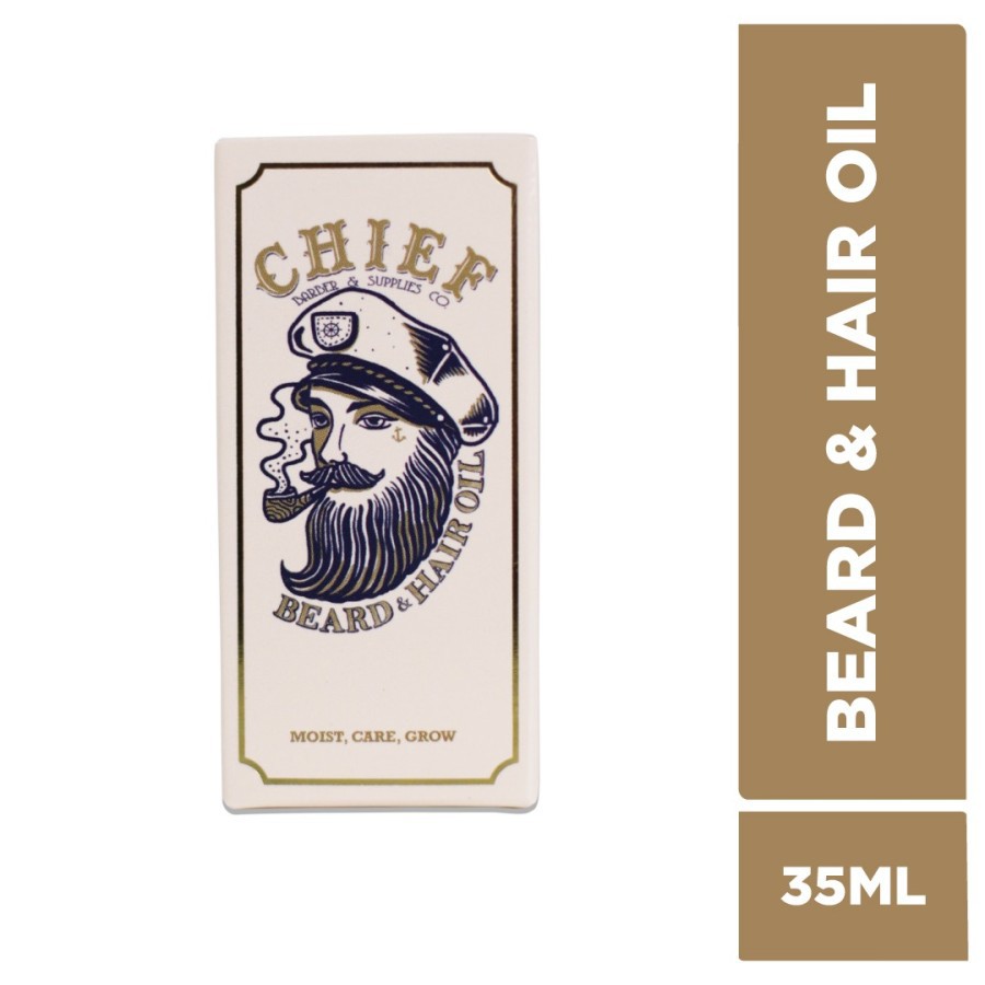 CHIEF BEARD DAN HAIR OIL (PENUMBUH JENGGOT DAN RAMBUT) 35ML ORIGINAL