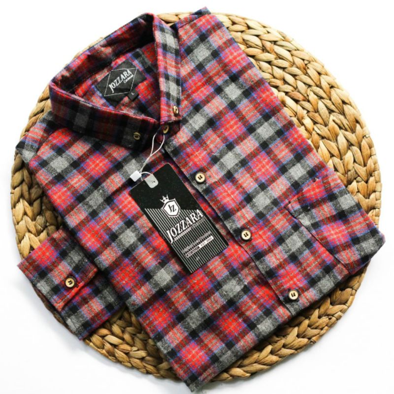 Kemeja Flanel Lengan Panjang Original / Kemeja Distro Hurley / Flanel Import