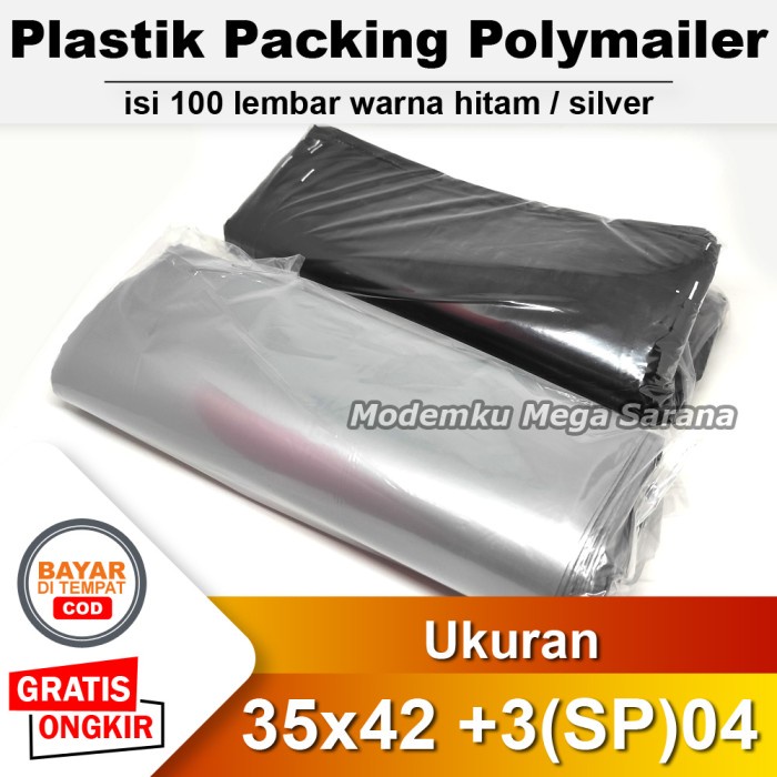 Plastik Polymailer Plastik Packing 35x42 isi 100 Lembar Sleman Jogja