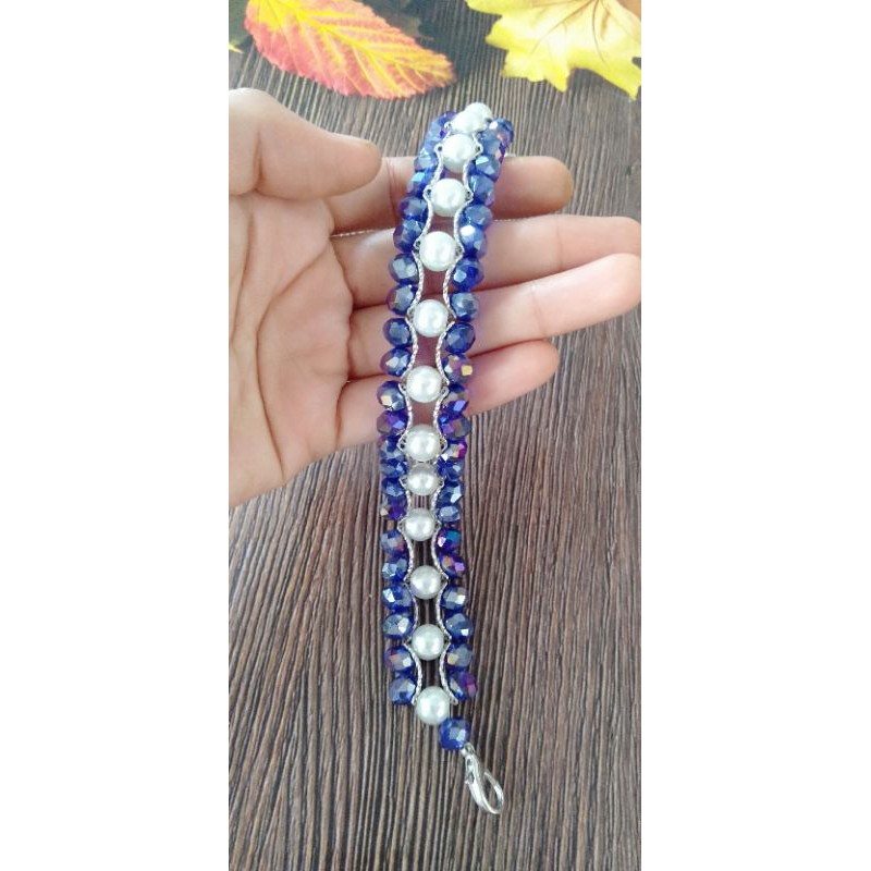 konektor masker kristal / konektor masker hijab murah / konektor handmade kristal