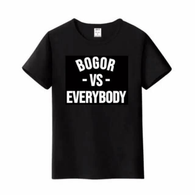 FASHION PRIA WANITA KAOS DISTRO BOGOR VS EVERYBODY