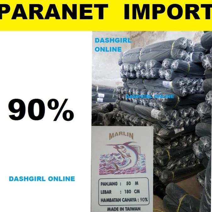 Paranet 90% Impor Roll Panjang 50M Lebar 1.8M / Paranet Import Kode 1341