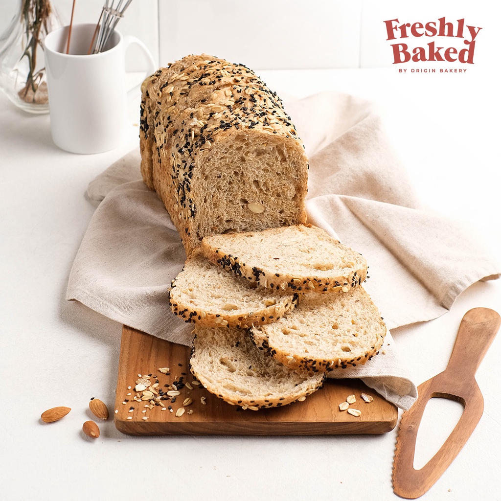 

Muesli Toast - Freshly Baked by Origin Bakery | Vegan Bread