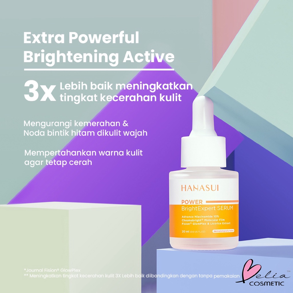 HANASUI Power Serum Bright expert | Acne | Bakuchiol | Barrier | Peeling Serum | BPOM