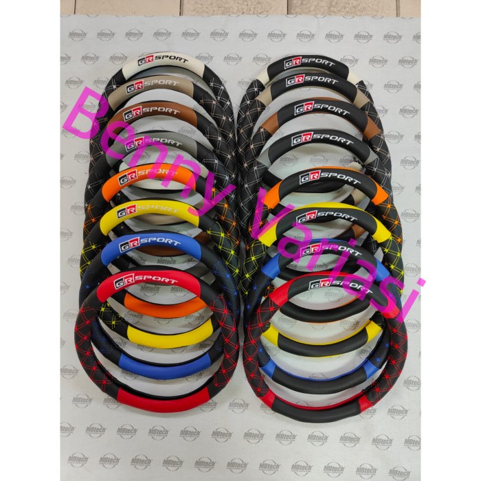 Cover Sarung Stir Motif Mbtech GR Sport All New Rush 2021 2022