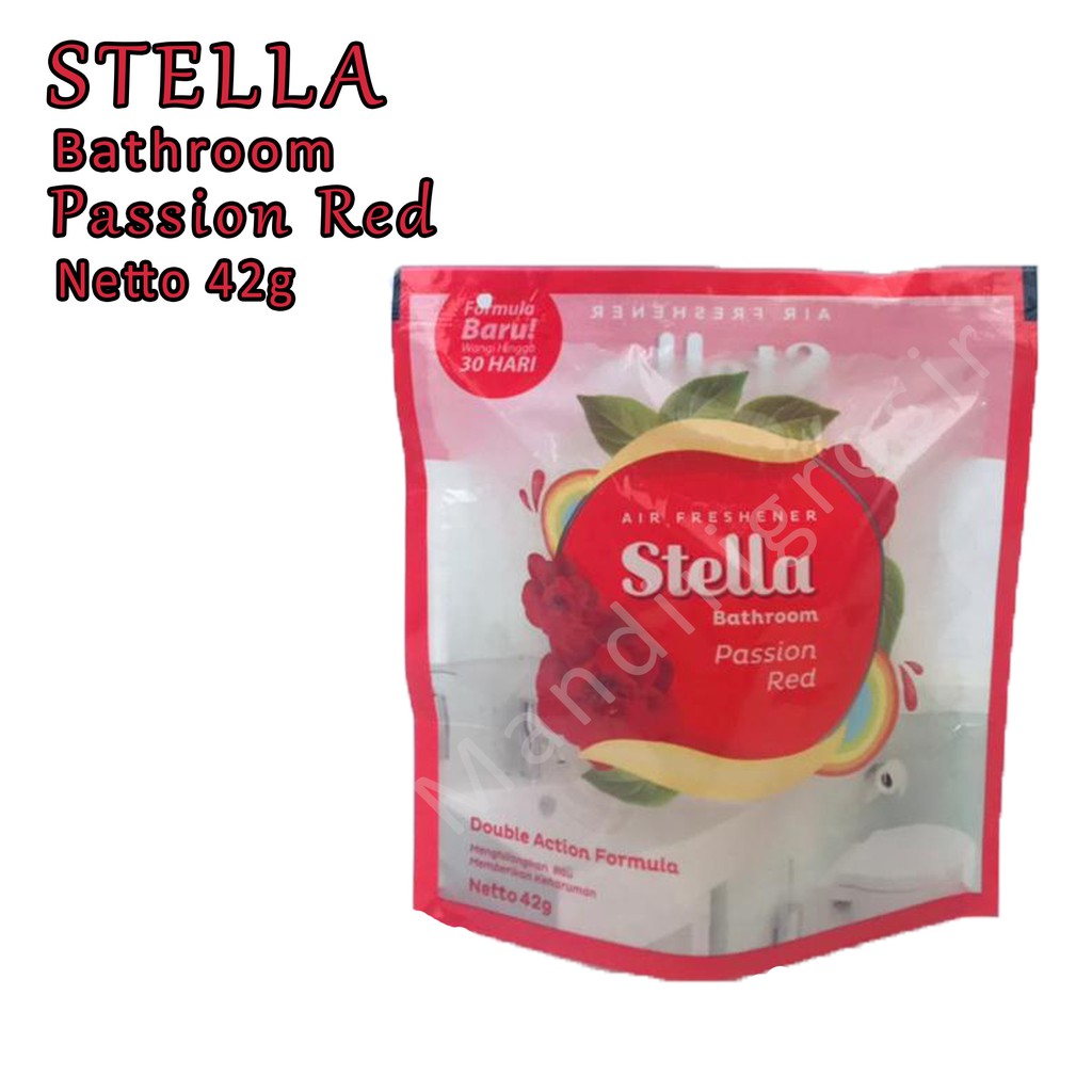 Stella Bathroom * Dynamic Red * Air Freshener * 42g