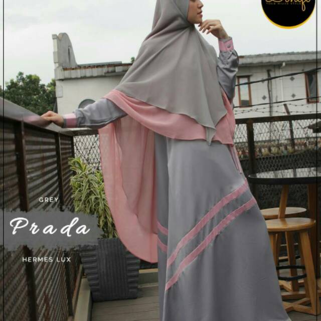 Gamis prada ori by Mouza Diniifi
