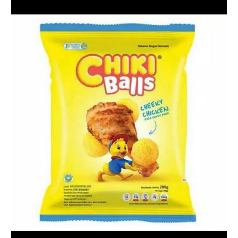 

CHIKI BALLS 200 GRAM SNACK INDOFOOD ORIGINAL MURAH