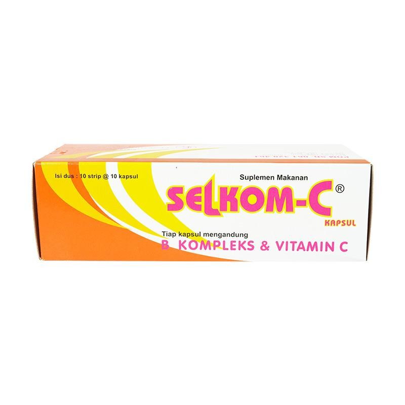 Jual SELKOM-C KAPSUL / BOX ISI 10 STRIP | Shopee Indonesia