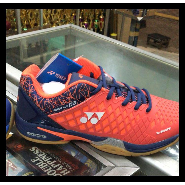 SEPATU BADMINTON YONEX SUPER ACE 03 ORIGINAL STOK TERBATAS