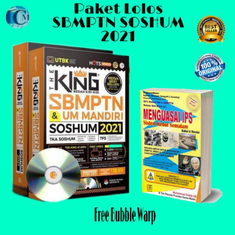 BUKU SBMPTN Terbaru THE KING SOSHUM 2021 DAN SKS IPS ...