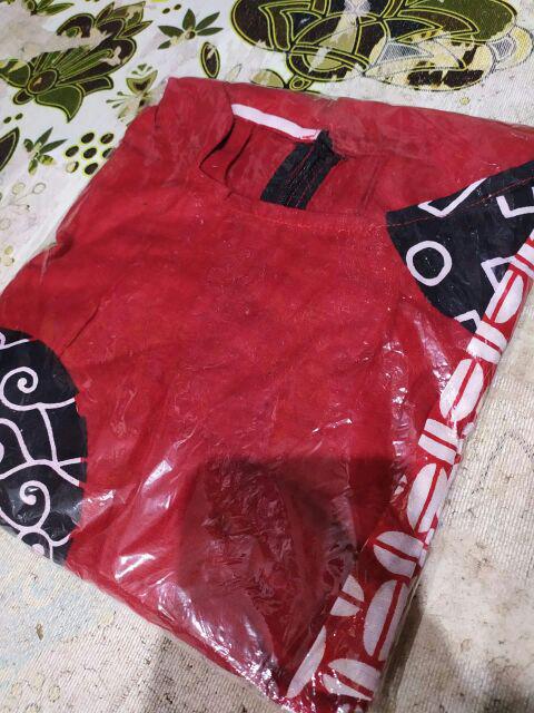 Batik Tunik Shibori Ziper Depan Terbaru Size S-3l / Hrb026 Yelbor