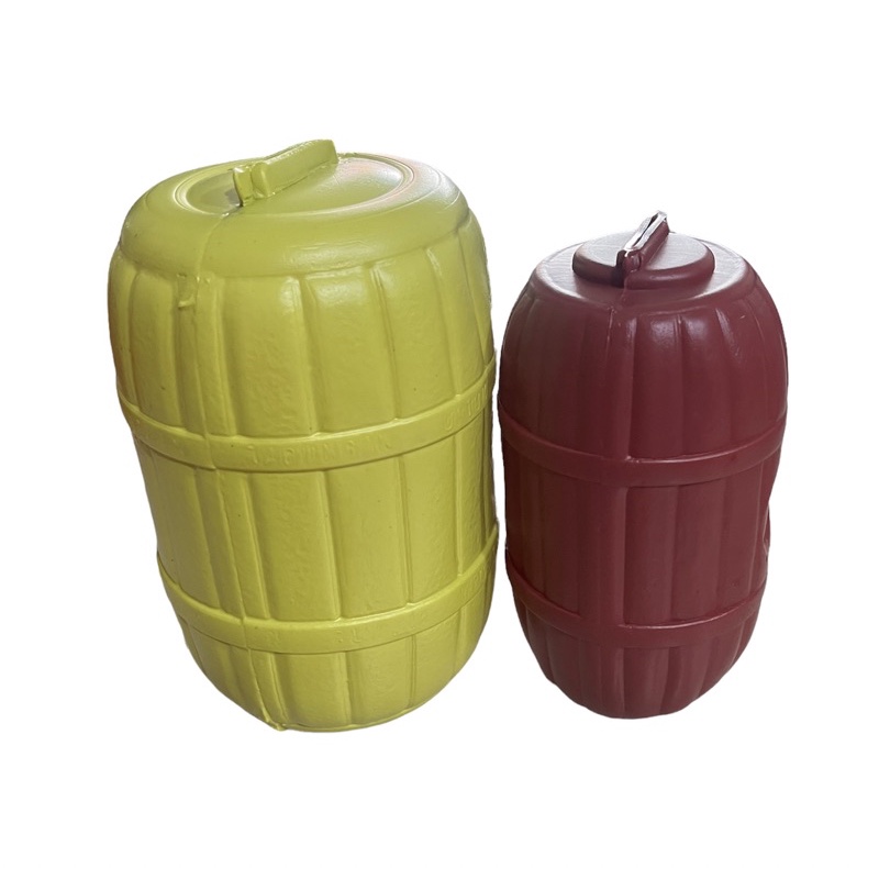 celengan tong plastik/ besar kecil/ tempat uang/ wadah koin/ celengan gentong murah