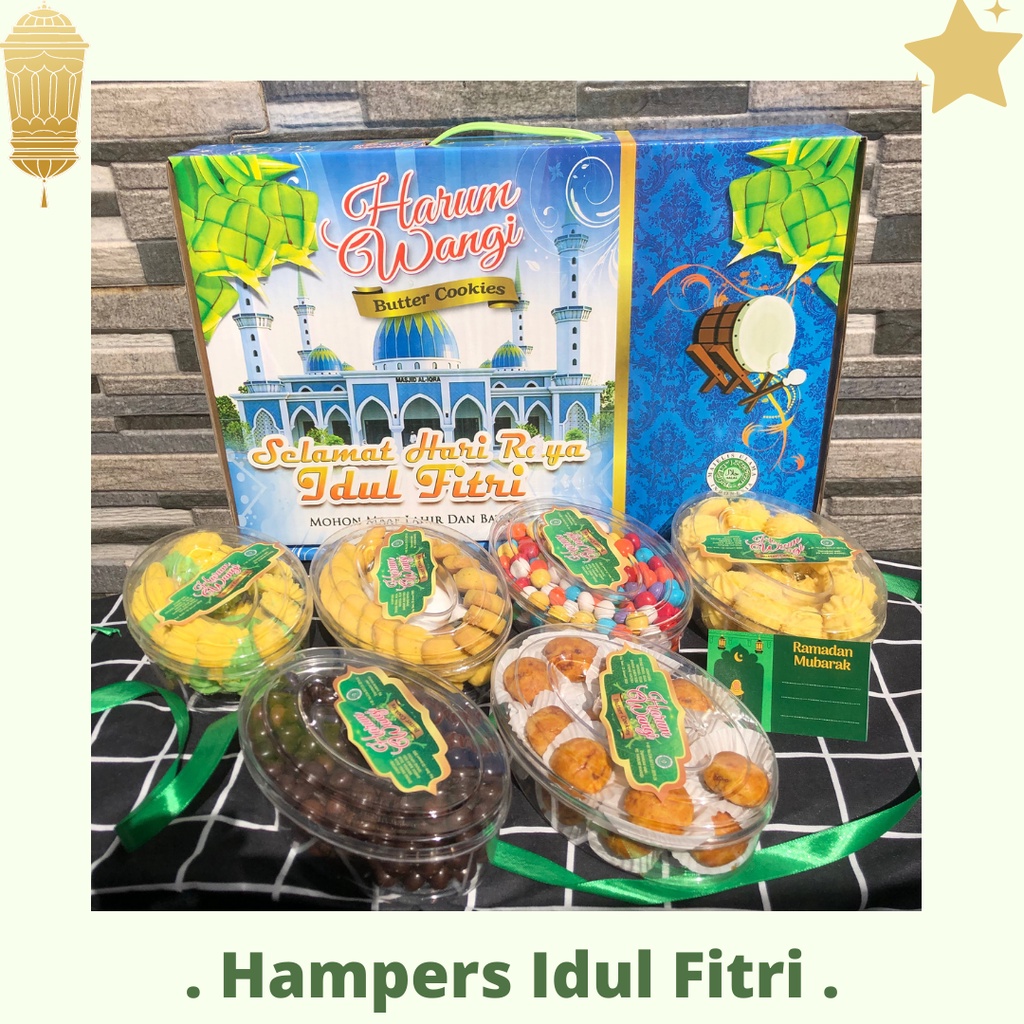 

HAMPERS LEBARAN/ PARSEL IDUL FITRI/ KUE PAKET EID