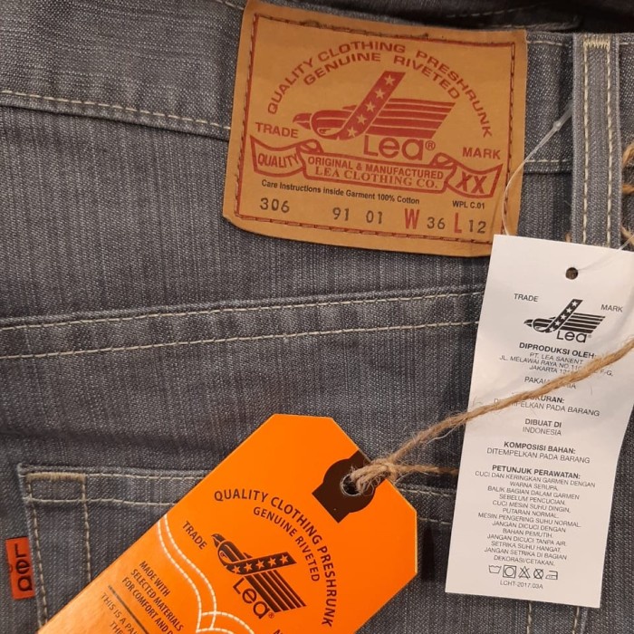 Celana Pendek CELANA PENDEK PRIA LEA ORIGINAL 306 - SHORT PANTS - Abu-abu, 38 (G9T8) Celana Pendek A