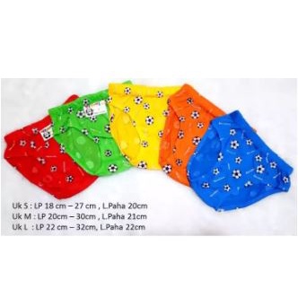 3pcs Celana Dalam Anak Laki Laki - CD pakaian dalaman Cowok Motif Bola Lusinan 3 4 5 6 7 8 9 10 Tahun Sempak Tokozifa25