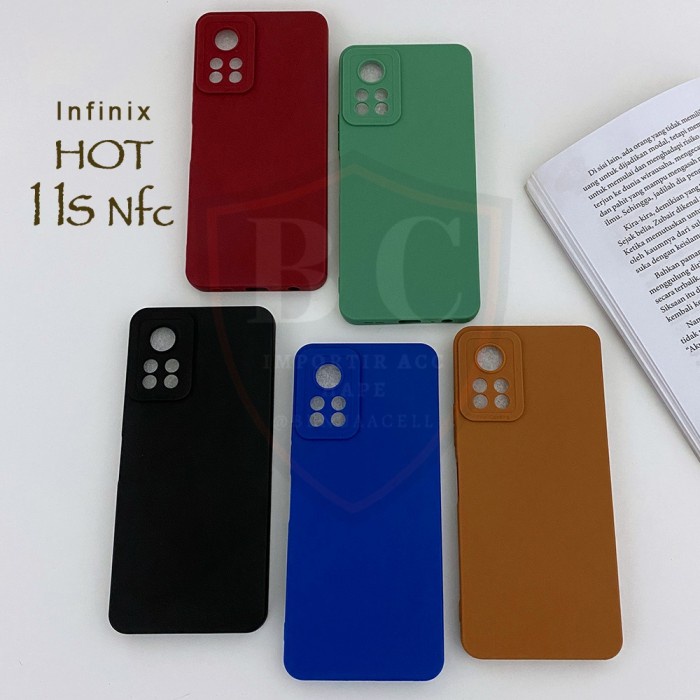 CASE INFINIX HOT 11S NFC -SOFTCASE PRO CAMERA INFINIX HOT 11S NFC