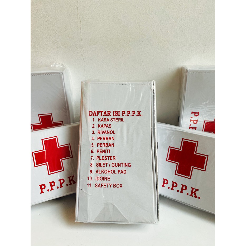 FIRST AID KIT ISI LENGKAP/ KOTAK P3K MOBIL