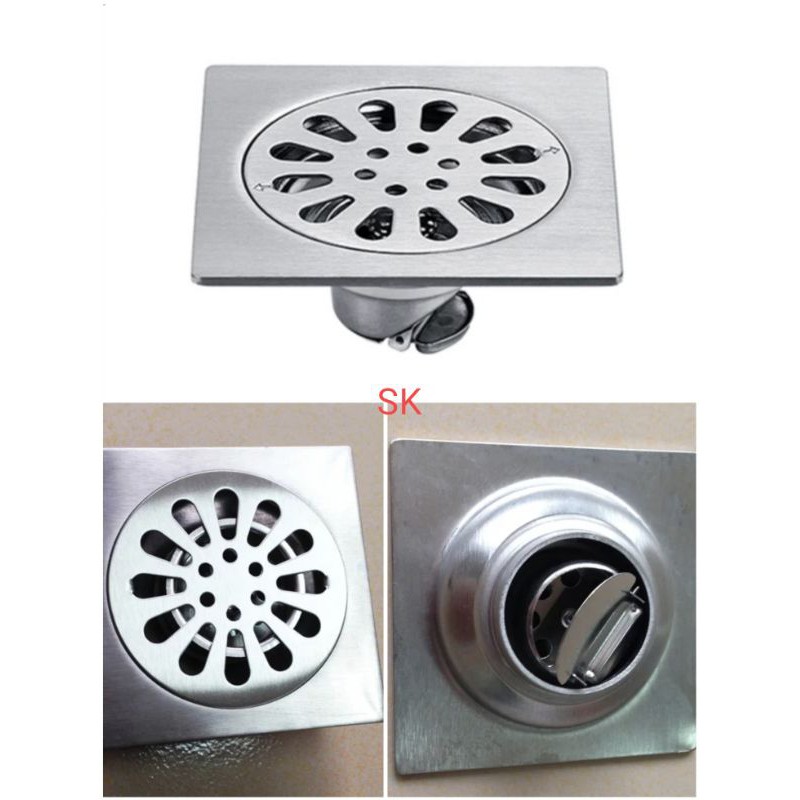 TERLARIS SARINGAN GOT STAINLES 304 ANTI KARAT - FLOOR DRAIN WC TOILET STAINLES STEEL 304 ANTI KARAT