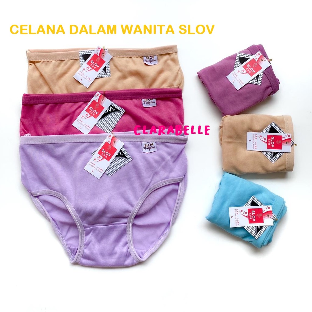 Celana Dalam Wanita Remaja SLOV ESSE Katun Halus