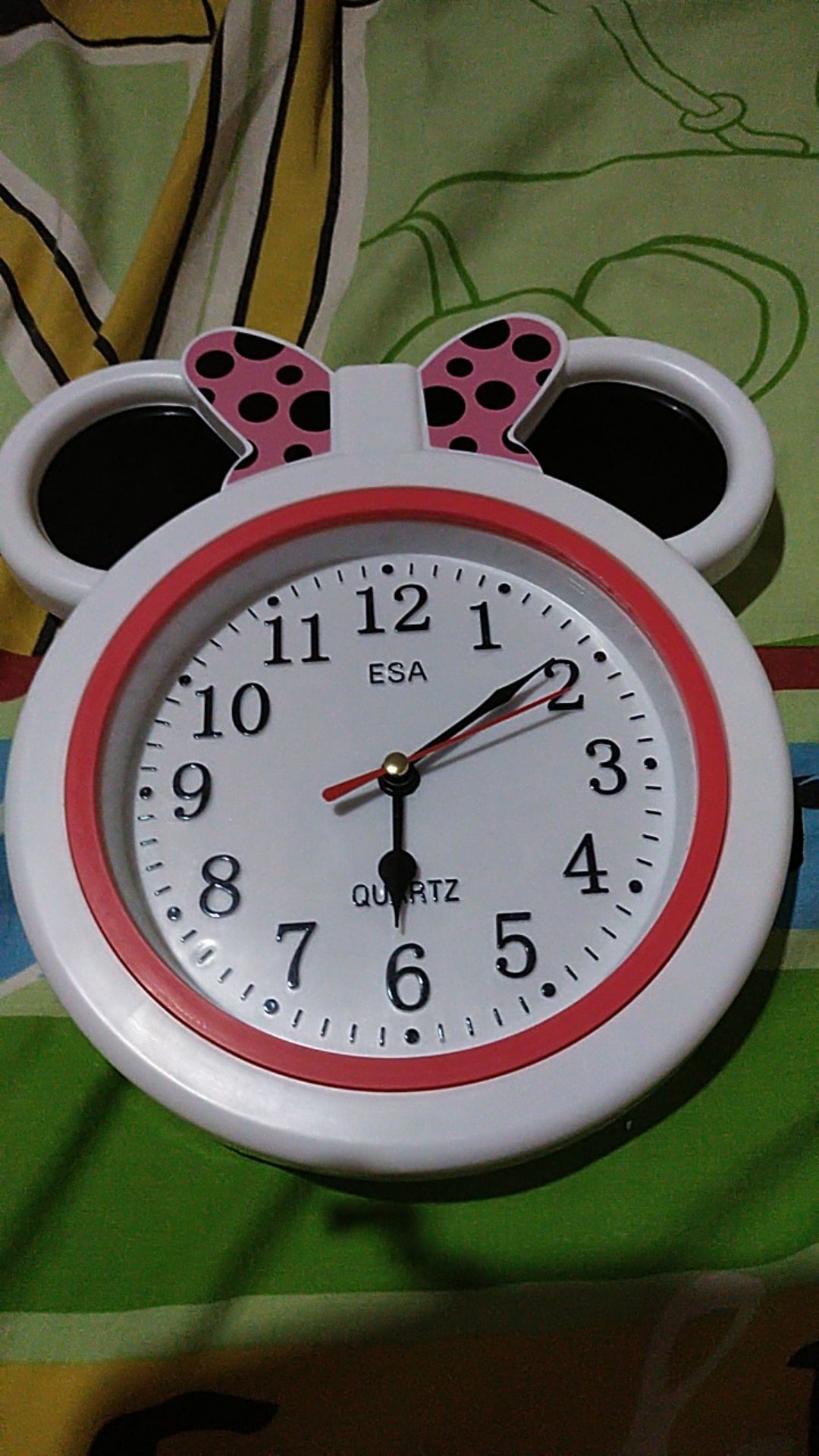 Jam Dinding Esa 433 Ikan Souvenir Diameter 23 Cm Best Seller