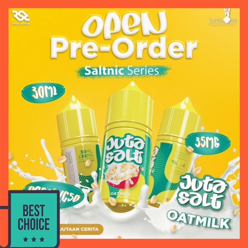 JUTA OAT SALT 30ML 35MG LIQUID POD TERMURAH