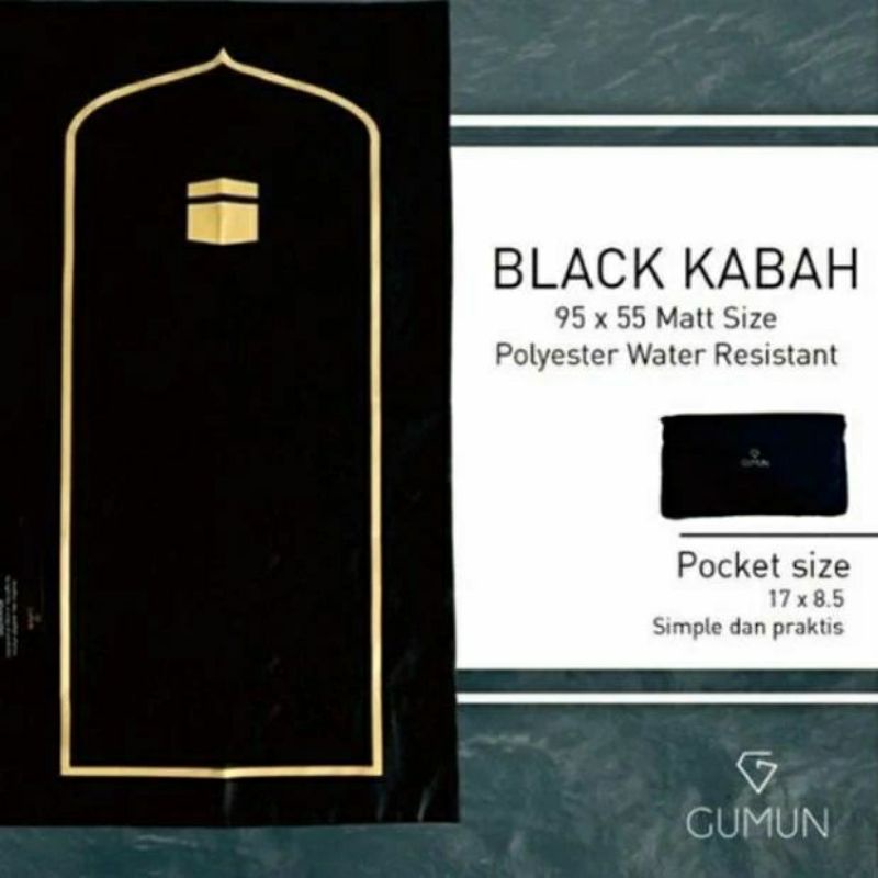 Sejadah gumun travel/sejadah traveling/waterproof/pocket dan praktis