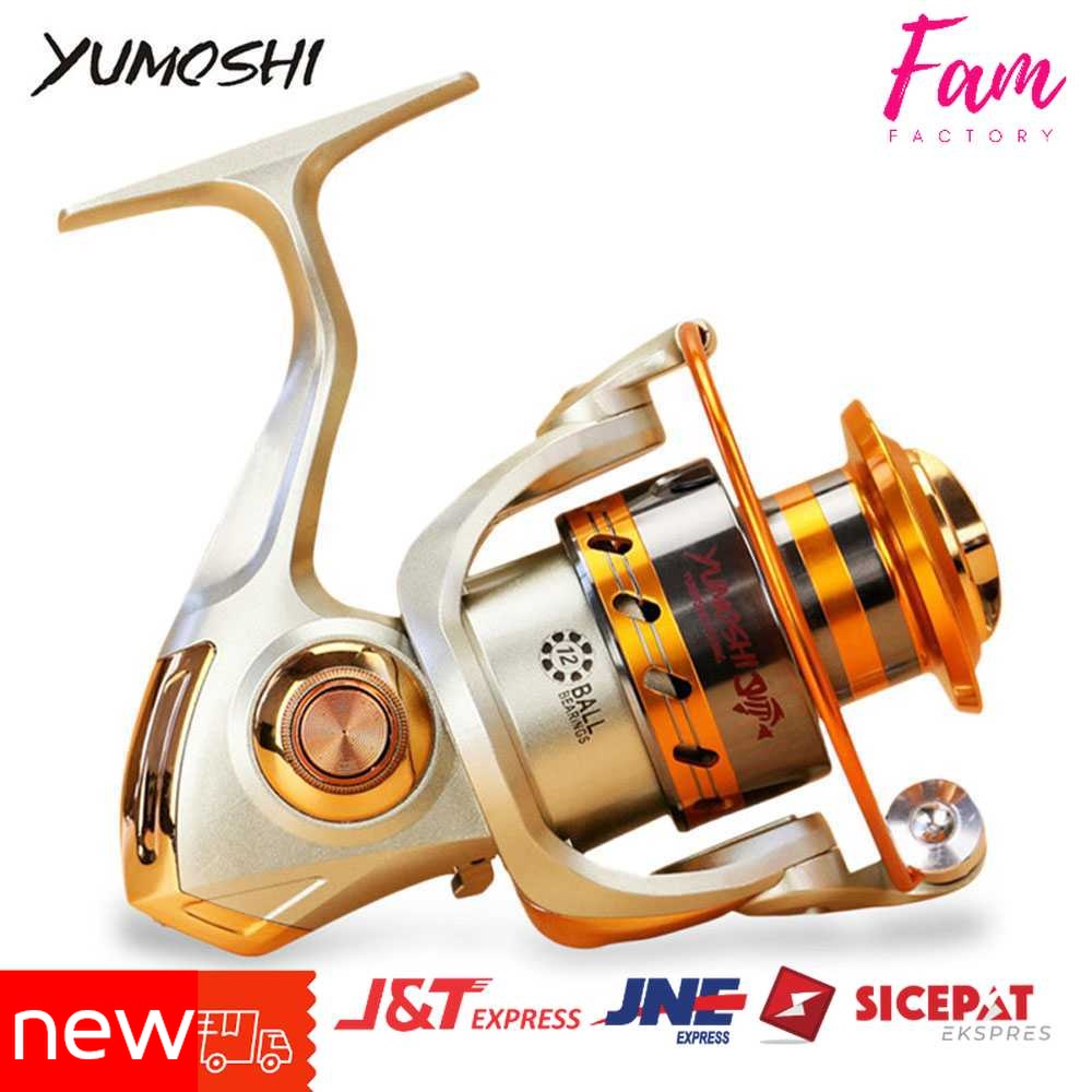 YUMOSHI REELSKING EF3000 Reel Pancing Spinning 12 Ball Bearing