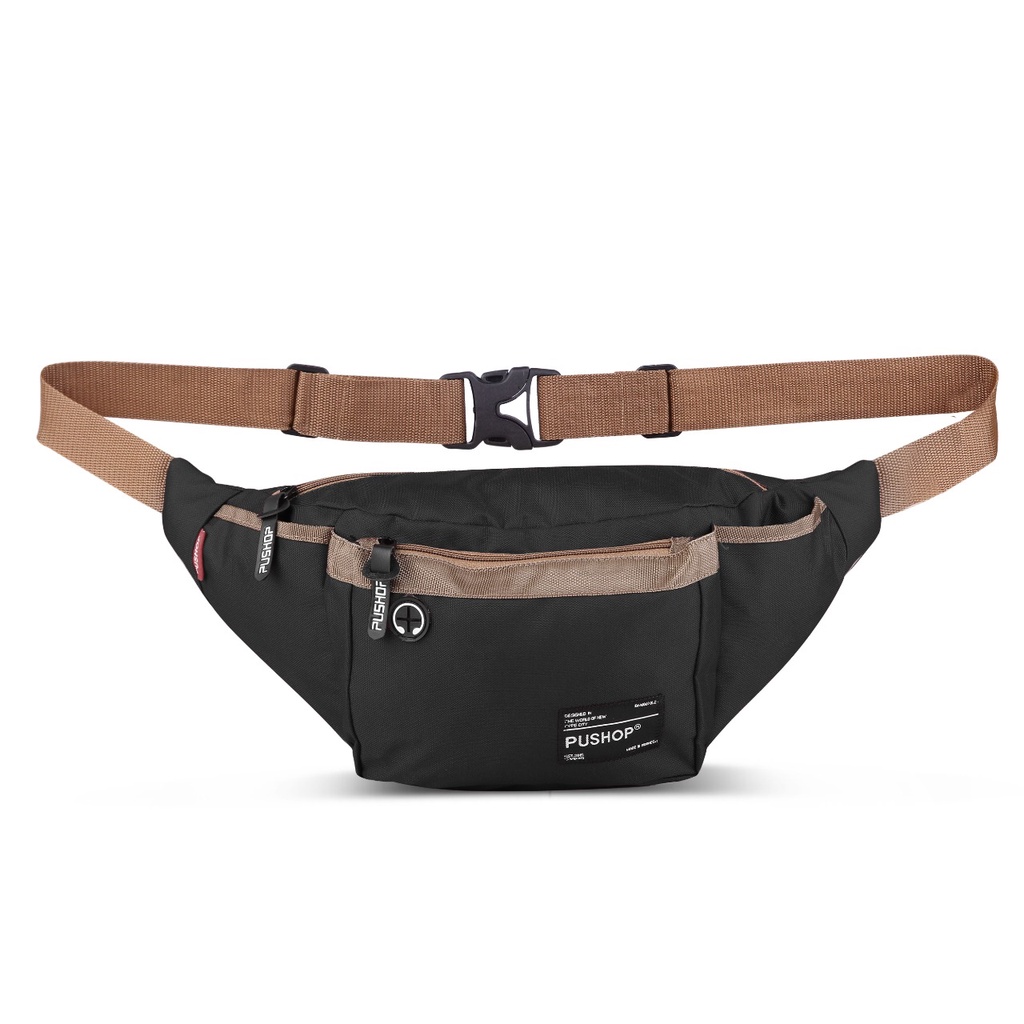 Tas Selempang Waistbag Pria Pushop Keane PUSHOP AUTHENTIC
