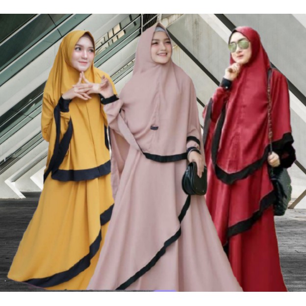 GAMIS REMAJA WANITA TERBARU MURAH KEKINIAN 2021 TANGGUNG PREMIUM SYARI MUSLIM PEREMPUAN LEBARAN