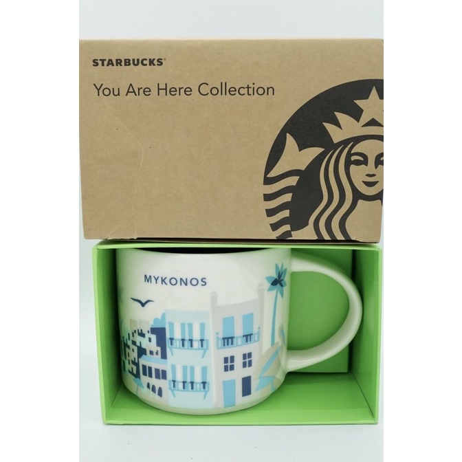 Jual Mug Gelas Starbucks Mugs Gelas Mykonos Greece Yunani You Are