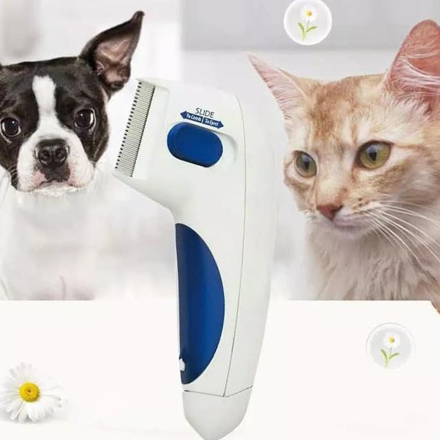 Sisir Kutu Kucing Anjing " SISIR KUTU ELEKTRIK "