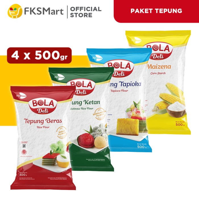 

PROMO [COD] BOLA Deli Paket Mix Variant Isi 4