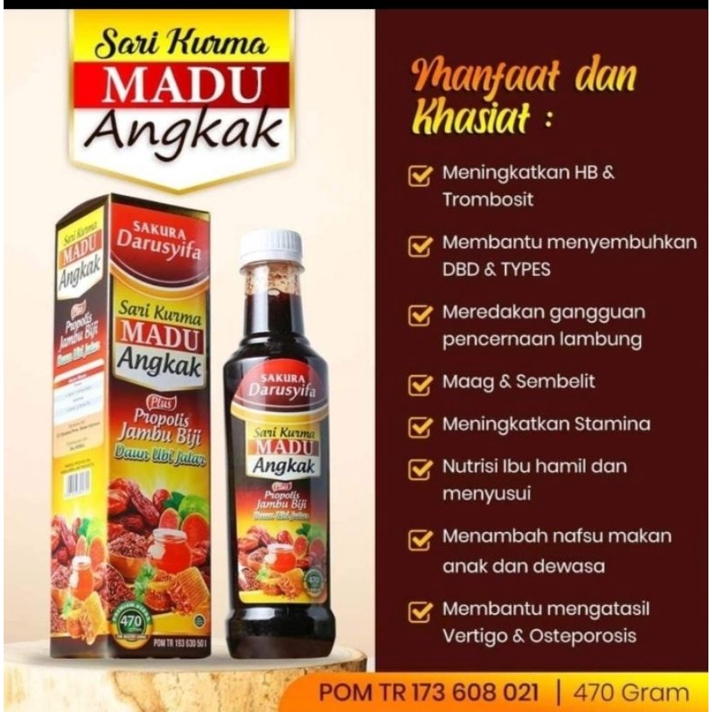 

Sari kurma madu Angkak