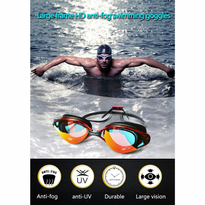 M Kacamata Renang Anti Fog UV Protection Whalegog3550