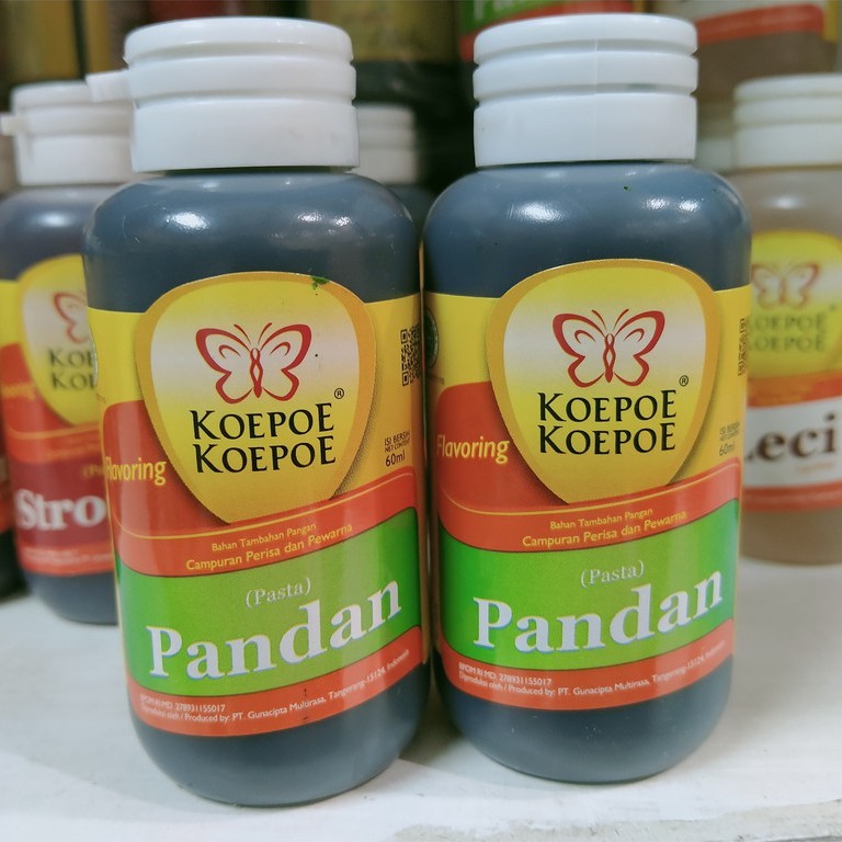 

Perasa Pandan Koepoe Koepoe Pasta Pandan 60ml Flavoring