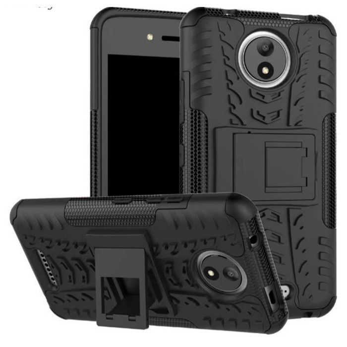 Softcase Rugged Kick Stand Armor Motorola C - SC