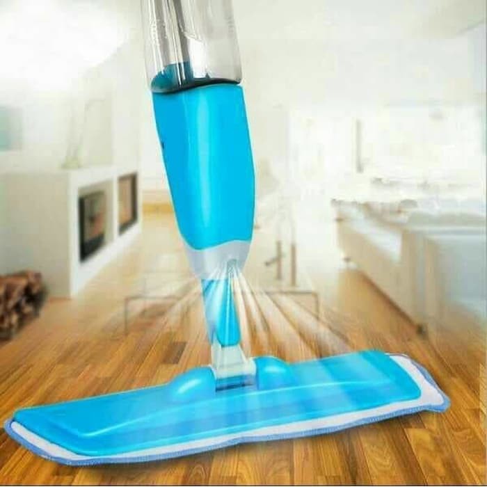 Alat Pel Semprotan Sapu Pembersih Lantai Microfiber Spray Mop