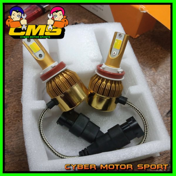 Led Turbo H11. Lampu Headlamp H11. Lampu foglamp H11. Led turbo