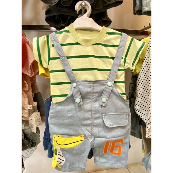 Setelan rompi anak / baju kodok anak/ baju kodok bayi/ baju kodok bayi perempuan / baju kodok bayi l