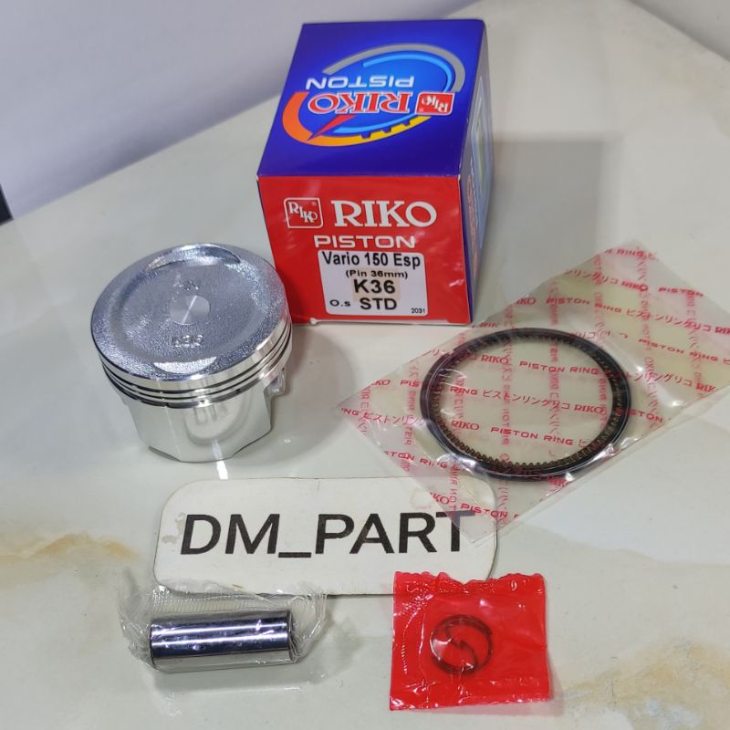 pistonkit piston kit seher seker k36 vario 150 click esp old new led 2015 2016 2017 2018 2019 2020 b