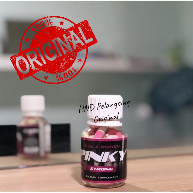 Pelangsing Pinky Double Strong Obat Diet Herbal Kapsul Pelangsing Herbal