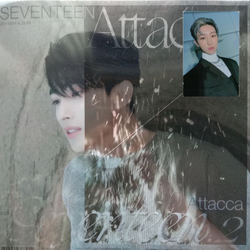 Seventeen Attacca OP 2 album unsealed PC The 8 Photobook Pepo Layered Card DK