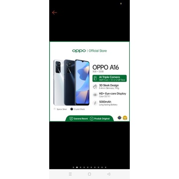 Oppo a16 ram 3/32