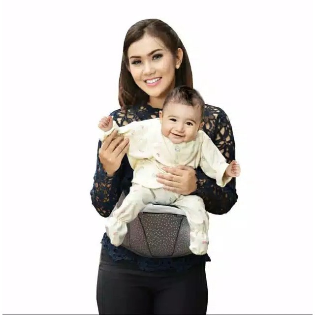 Gendongan Hipseat Omiland Panda  6 Posisi -  OBG2331 Perlengkapan Travelling Bayi